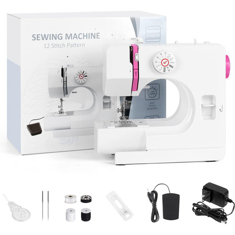 HTVRONT Electric Sewing Machine Crafting Mending Machine for Beginners and  Kids