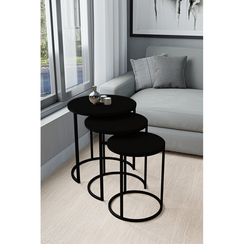 Angeluis Coffee Table, Black