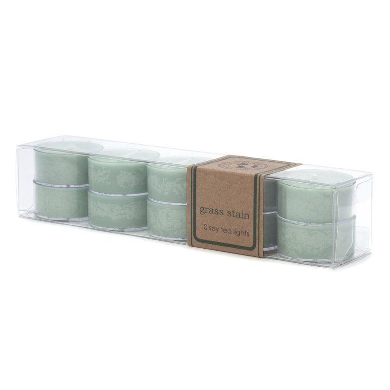 Bougie pour photophore herbe
