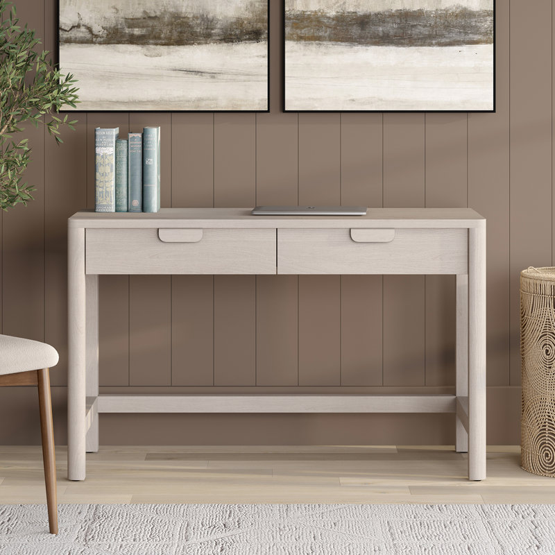 Bureau rectangulaire 48 po Nev, Blanc