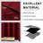 2 Thick Panels Room Darkening Blackout Curtains, Thermal Insulated Block Out Light Grommet Drapes-110070682-110070671