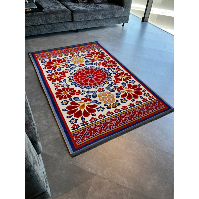 Tapis intérieur / extérieur Chyanne, Rectangle 5 pi 2 po x 7 pi 7 po