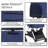 3-In-1 Pet Stroller, Foldable Dog Cat Jogger Stroller With Detachable Carrier, Multi-Angle Handle-106571614