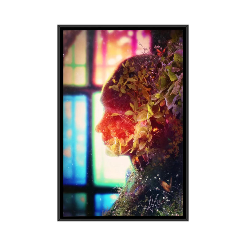«Amnistie», reproduction sur toile, H 26 po x l 18 po x P 1,5 po, Toile avec cadre noir, Pas de tapis