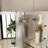 20'' W 30'' H Recessed or Surface Mount Aluminum Frameless Medicine Cabinet With Mirrored Door and Adjustable Shelves-1852742425