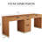 78 Inch Two Person Desk with Drawers, Double Computer Desk with Storage 5 Drawers for Two Person, Extra Long Writing Desk Workstation with File Drawer for Home Office-114256207