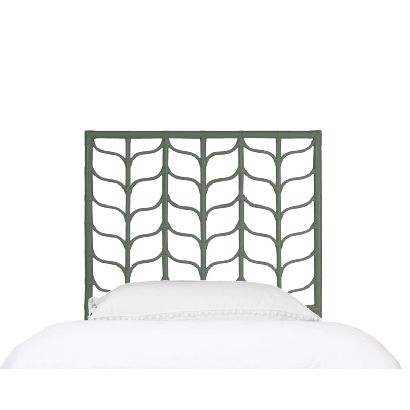 Ivy Open-Frame Headboard, Twin Extra Long, Celery Green