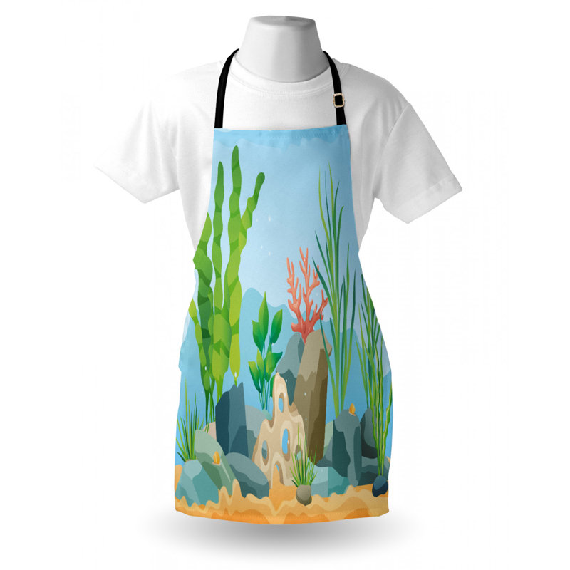 Tablier de plage graphique