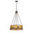 Ella-Mai 4 - Light Dimmable Drum Chandelier