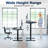Vivo Electric Stand Up Desk Workstation-549592351-549592336-549592338