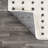 Pele Modern Geometric Dot Shag White/Gray Rug-714429308