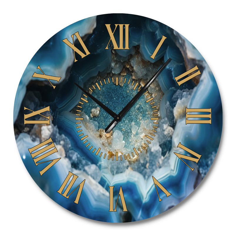 Horloge murale Geode Gems I, Grand
