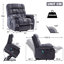 Medfield 91cm Wide Standard Recliner with Massager