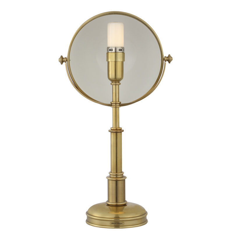 Ralph Lauren Carthage Cordless Desk Lamp in Natural Brass