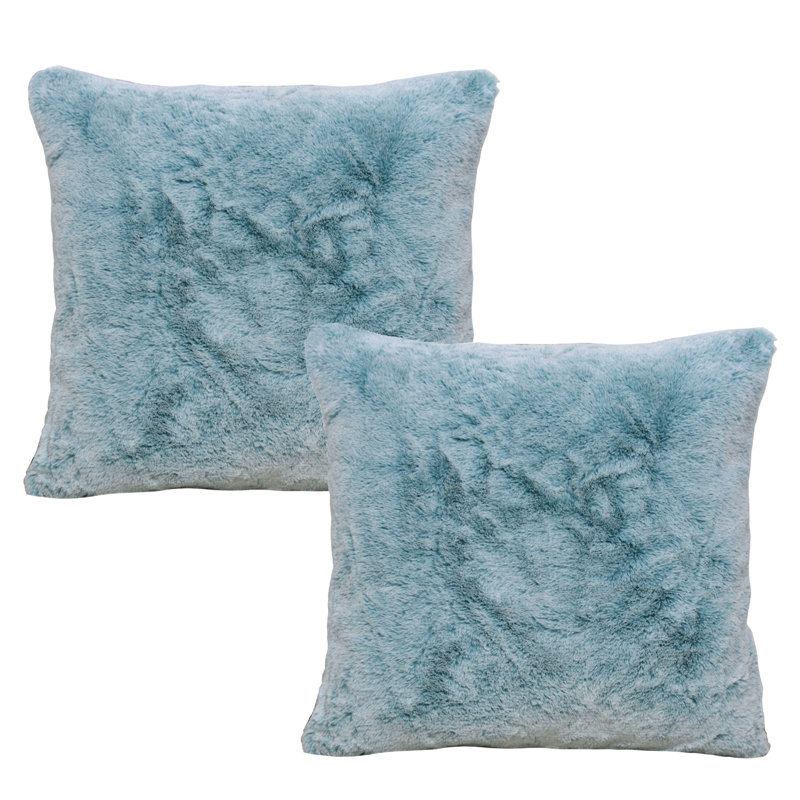 Housse de coussin Tip Tip, Bleu turquoise