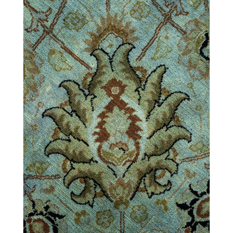Fine Vibrance One-of-a-Kind 9'1" Hand Knotted Area Rug