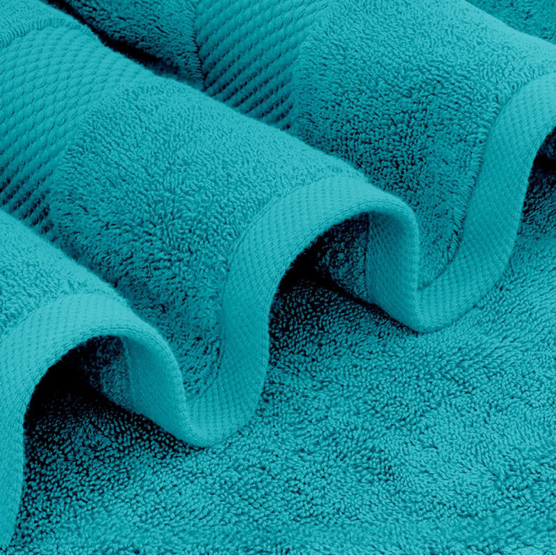 100% Cotton Bath Towel, Aqua