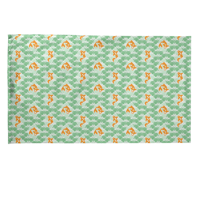 Mcguigan Tea Towel Kitchen Towel, Poly Twill, Green