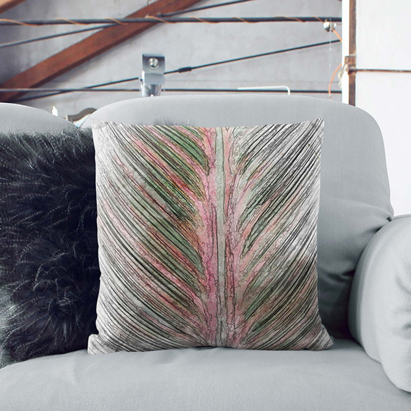 Square Throw Cushion, 40cm H x 40cm W x 15cm D