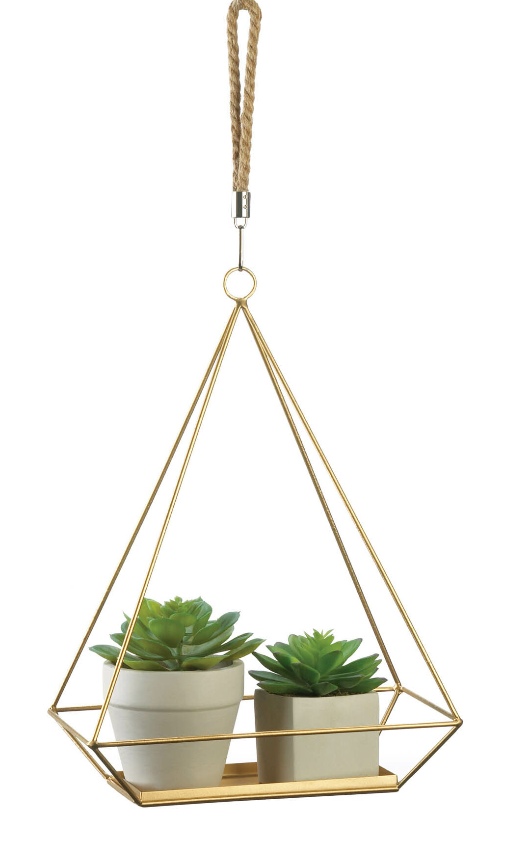 Monarch Abode 7.5-in White Steel Contemporary Plant Hook(s) in the Plant  Hooks department at