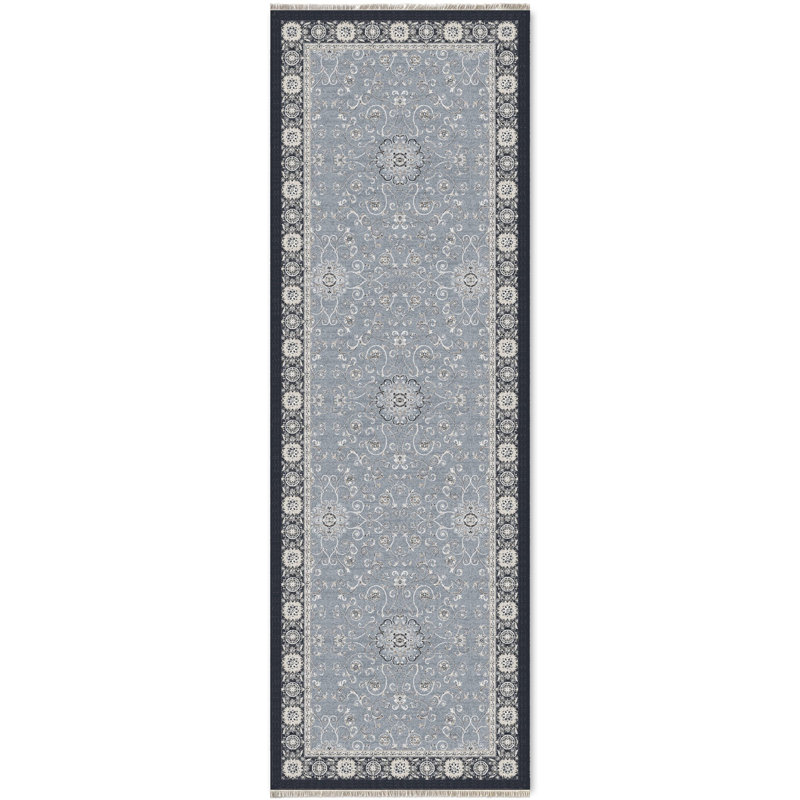 Geometric Cotton and Chenille Flatweave Area Rug, 200 x 300 cm