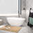 64.96'' x 29.53'' Freestanding Soaking Solid Surface Bathtub