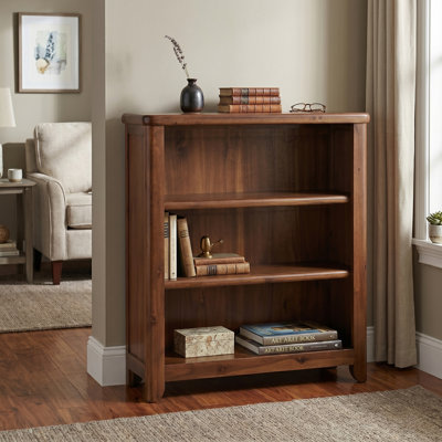 Oruada 103cm H x 100cm W Solid Wood Standard Bookcase