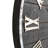 Downs Manufactured Wood Wall Clock