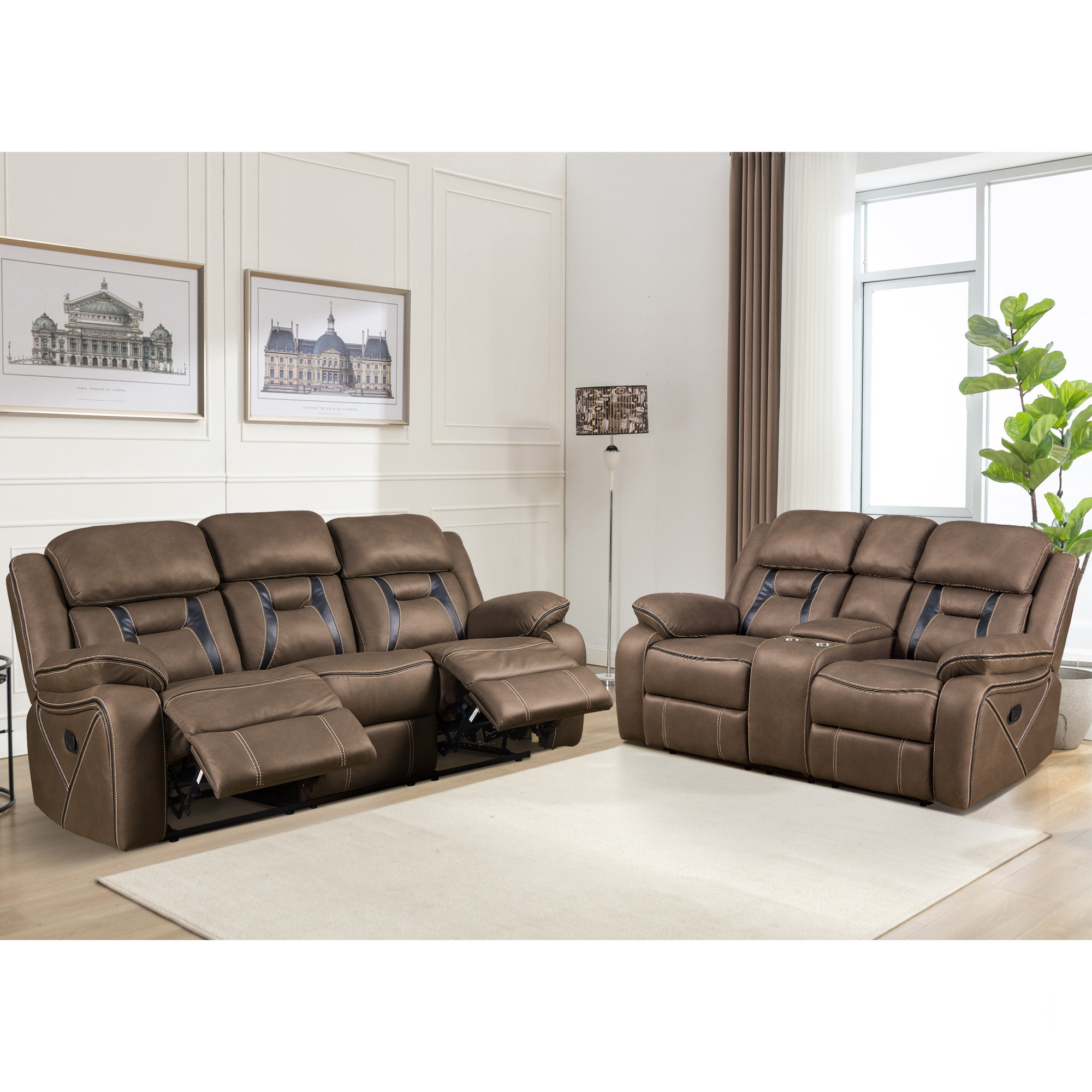 Theatre discount sofa set