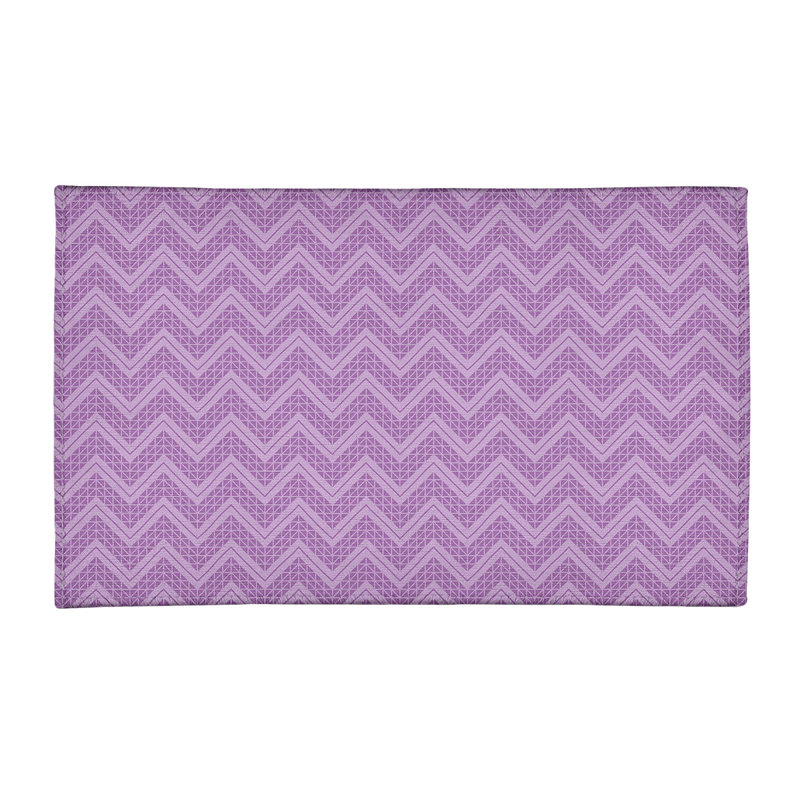 Chenille Chevron Indoor Rug, Rectangle 3' x 5'