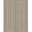 Porte intérieure battante en bois manufacturé 1 panneau Shaker-94493387-94493400-97019596