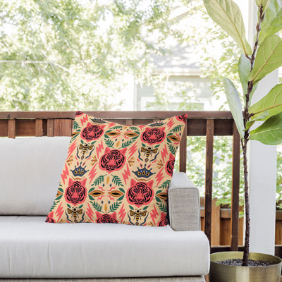 Coussin extérieur Design by Spark Tigress Queen Bee