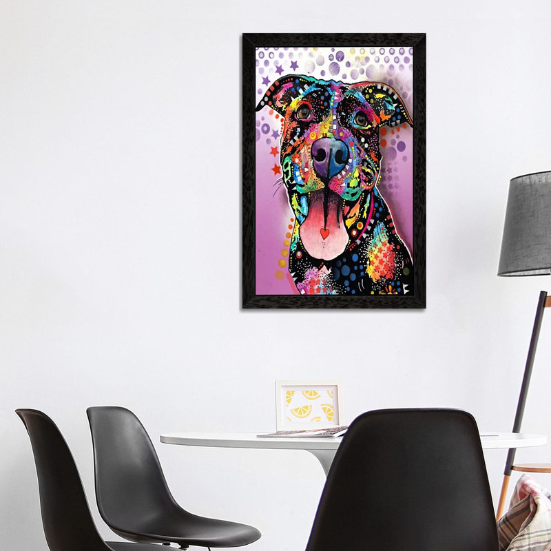 Ms. Understood by Dean Russo - Print on Canvas, 66.04 cm H x 45.72 cm W, Black Floater Framed