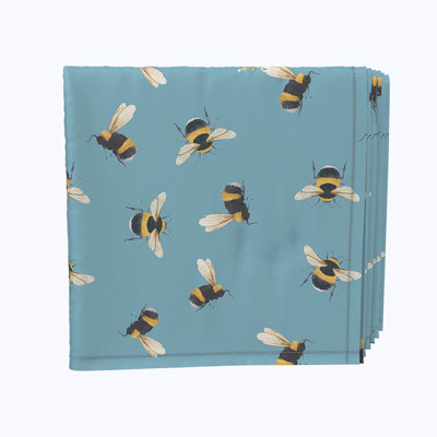 Polyester Animal Print Square Napkin
