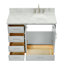Ensemble de meuble-lavabo simple 43 po avec plateau Abita-93359307