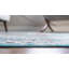  Tapis oriental en polypropylène tissé à la machine en ivoire / bleu-513819551
