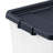 Sterilite Clear Plastic Stacking Storage Containers w/ Lid-98364712-98364711