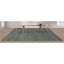 Hand Woven Silk and Wool Abstract Area Rug-653547894