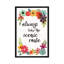 «Words & Petals III», art textuel sur toile-20821089-72791286