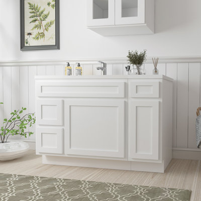 48'' Single Bathroom Vanity Base Only