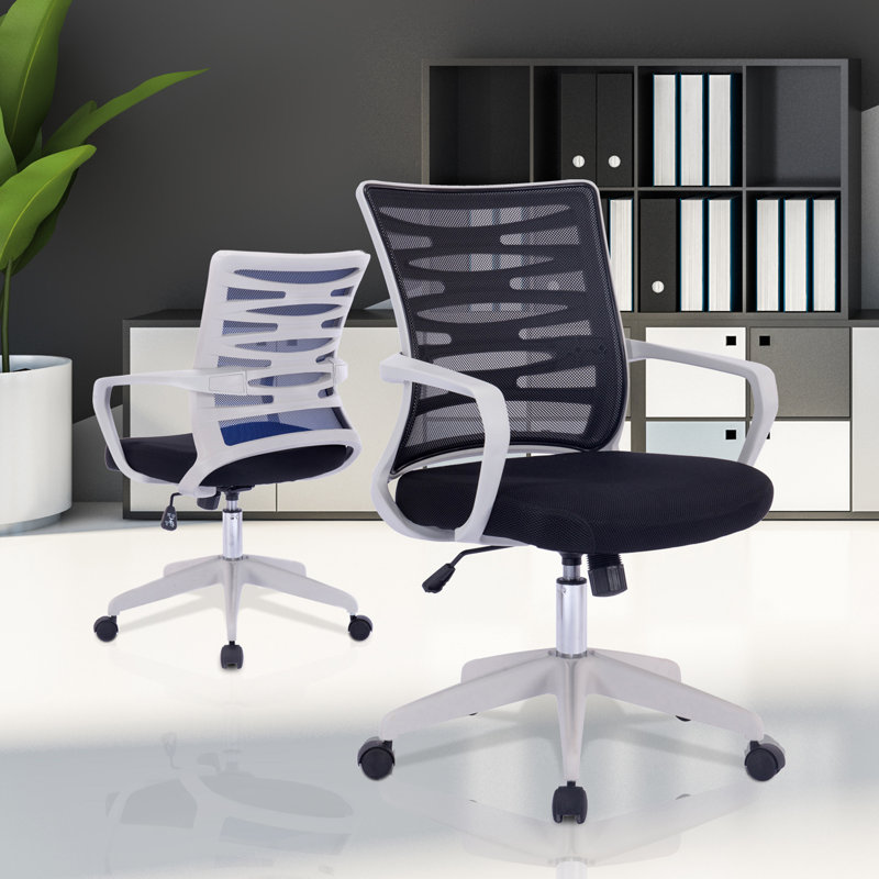 Acotas Polyester Blend Office Chair, Purple