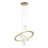 Ridleigh Modern LED Chandelier Crystal Chandelier Ceiling Mount Adjustable Height