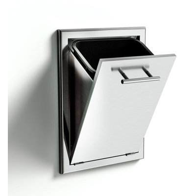 Stainless Steel Pull Out Trash Can