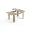 Emmy-Lou Beech Metal Base Dining Table-1652995477-1652995475