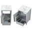  Meuble-lavabo simple 20 po avec lavabo en céramique blanche-245244029