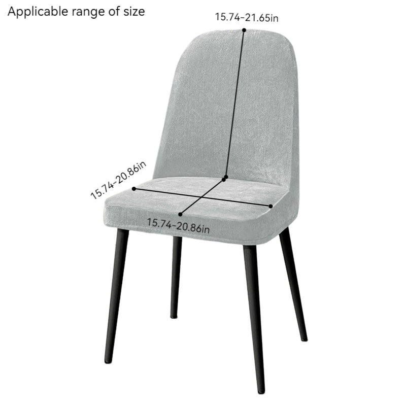 Housse pour chaise de salle à manger