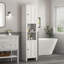 Armoire de rangement pour salle de bain avec 2 portes et 6 tablettes pour la salle de bain