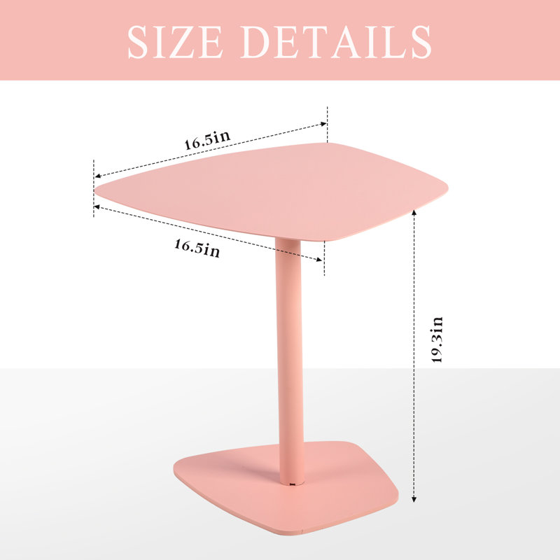 Table de bout Glenis, Rose