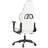 Massage Gaming Chair with Footrest Faux Leather-1062225443