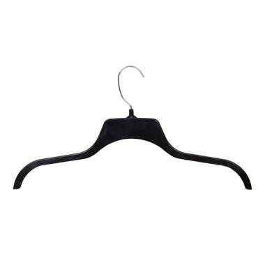 Keaney Recycled Heavy Duty Plastic Hanger for Dress/Shirt/Sweater Rebrilliant Pack Size: 10 Pack